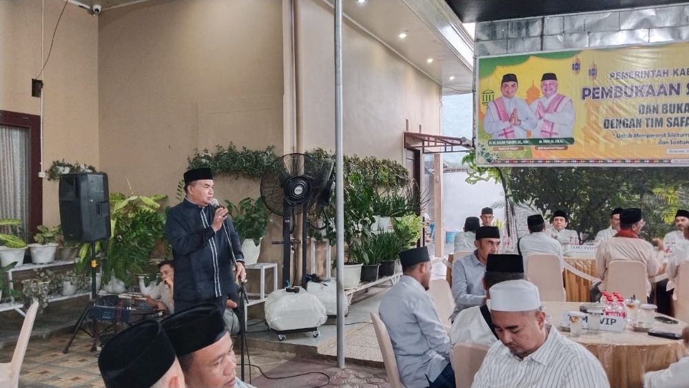 Bupati Salim Fakhry Buka Safari Ramadhan Pemkab Agara