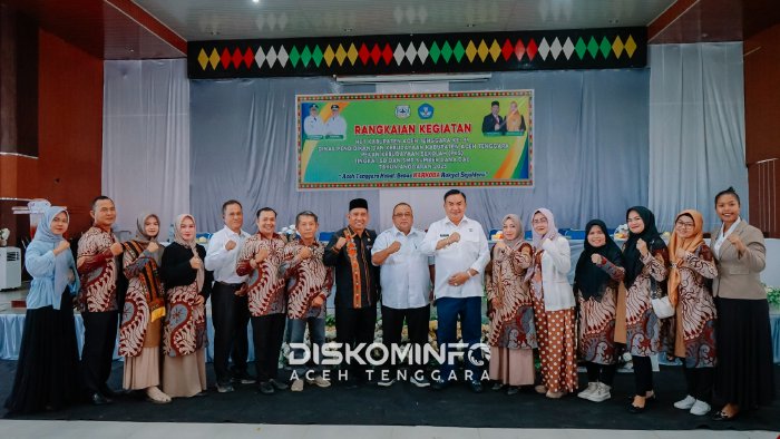 Bupati Salim Fakhry Buka Pekan Kebudayaan Sekolah Tingkat SD dan SMP dan O2SN