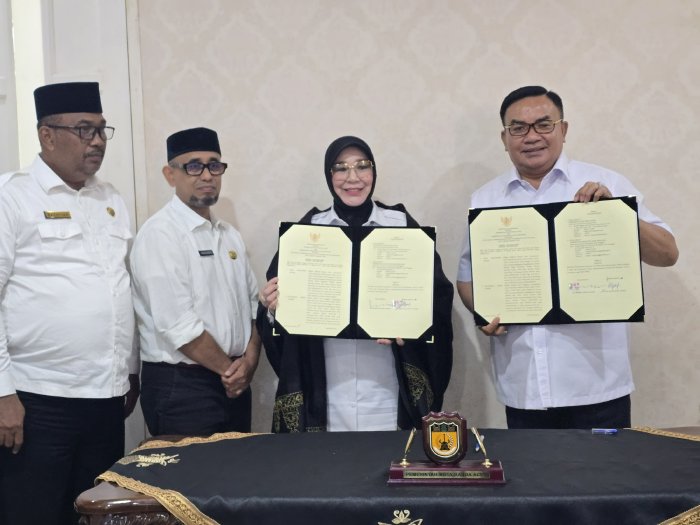 Bupati Aceh Tenggara Teken Komitmen Program Smart City dan Good Governance