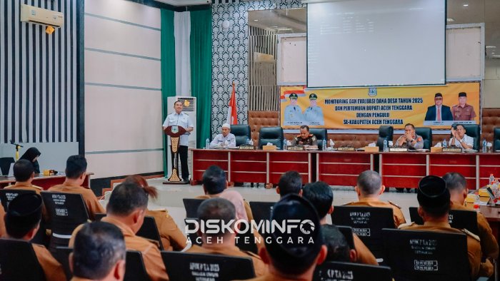 Bupati Lakukan Monev Dana Desa Tahun 2025